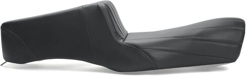 وسادة وسادة مقعد الركاب للسائق للدراجات النارية LKV متوافقة مع Harley Davidson Sportster Iron XL883 XL1200 48 72 2004-Up، مقعدين لأعلى لـ 3.3-4.5 جالون (مقعدين - خطوط أفقية) in Saudi Arabia