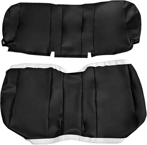 Black Seat Cover Set Replacement Fits for John Deere Gator Bench XUV 625i 825i 855D HPX S4 in Saudi Arabia