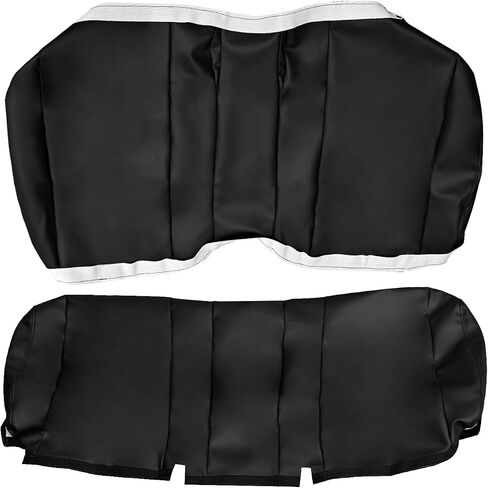 Black Seat Cover Set Replacement Fits for John Deere Gator Bench XUV 625i 825i 855D HPX S4 in Saudi Arabia