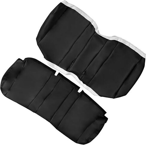 Black Seat Cover Set Replacement Fits for John Deere Gator Bench XUV 625i 825i 855D HPX S4 in Saudi Arabia