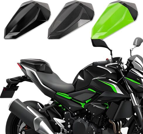 غطاء خلفي للركاب الخلفي للدراجة النارية PSLER غطاء خلفي لـ Z500 Z500 SE Ninja 500 2024-2025 (أخضر) in Saudi Arabia