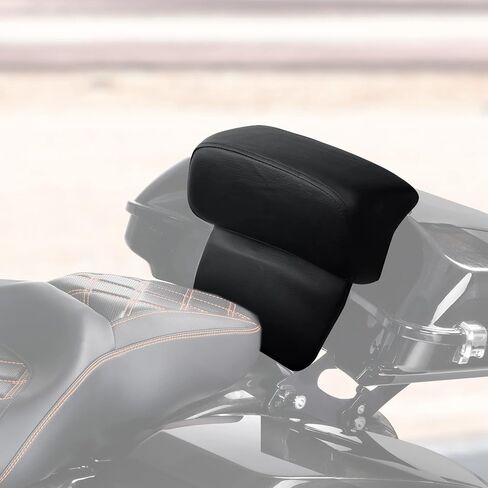 وسادة مسند الظهر لحقيبة السيارة المفرومة مناسبة لدراجة Harley Touring 2014-2023 Tri Glide Road King Street Glide Road Glide Electra Glide Pack in Saudi Arabia