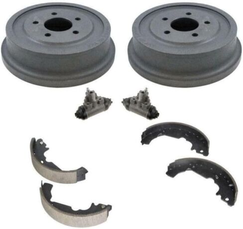 Rear Drums Brake Shoes Wheel Cylinders Spring Kit for Chevy for Equinox 2005-2006,for Pontiac for Torrent 2006,for Saturn for Vue 2002-2007 06 07 Green Line Red 10306594 in Saudi Arabia