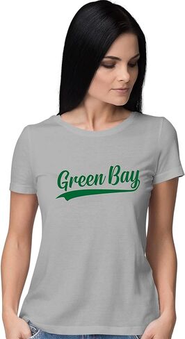 تي شيرت Go All Out City of Green Bay Wisconsin Pride Fashion Script للرجال والنساء للشباب in Saudi Arabia