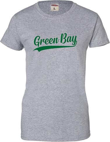 تي شيرت Go All Out City of Green Bay Wisconsin Pride Fashion Script للرجال والنساء للشباب in Saudi Arabia
