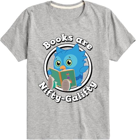 Daniel Tiger - Books are A Hoot - Youth Short Sleeve T-Shirt in Saudi Arabia