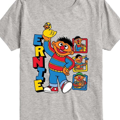 Sesame Street - Ernie - تي شيرت برسومات بأكمام قصيرة للأطفال والشباب in Saudi Arabia
