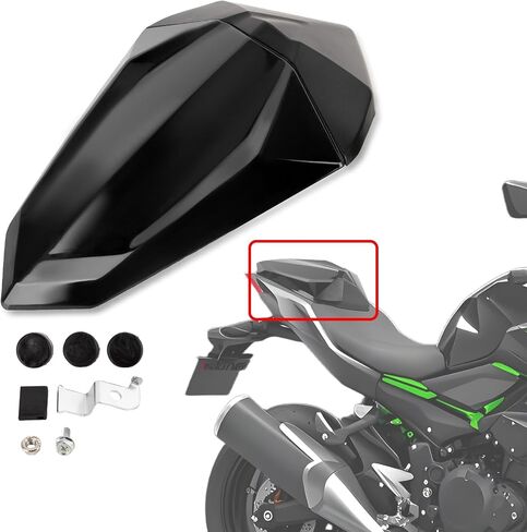 غطاء خلفي للركاب الخلفي للدراجة النارية PSLER غطاء خلفي لـ Z500 Z500 SE Ninja 500 2024-2025 (أخضر) in Saudi Arabia