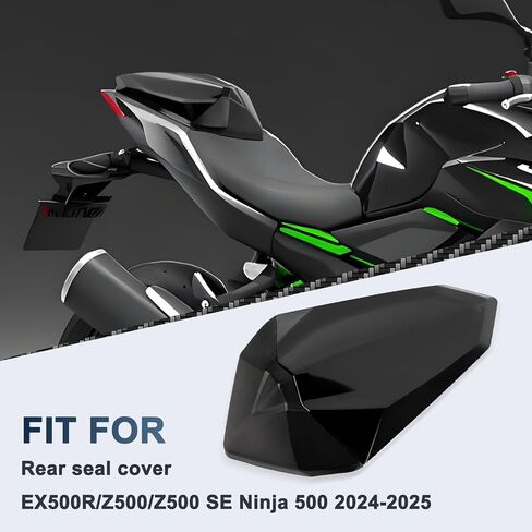 غطاء خلفي للركاب الخلفي للدراجة النارية PSLER غطاء خلفي لـ Z500 Z500 SE Ninja 500 2024-2025 (أخضر) in Saudi Arabia