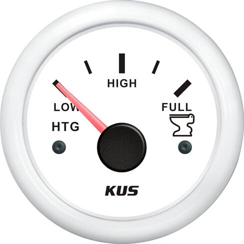 KUS CPGR-BS، 240-33 أوم، مقياس مستوى الخزان الكهربائي، 12 فولت / 24 فولت، 2 بوصة (52 مم) مع إضاءة خلفية in Kuwait