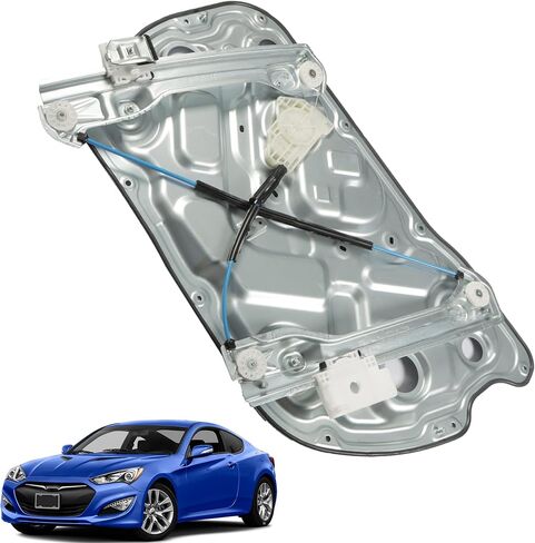 Front Left Power Window Regulator Replacement for 2010 2011 2012 2013 2014 2015 2016 Genesis Coupe 82471-2M000 824712M000 in Saudi Arabia