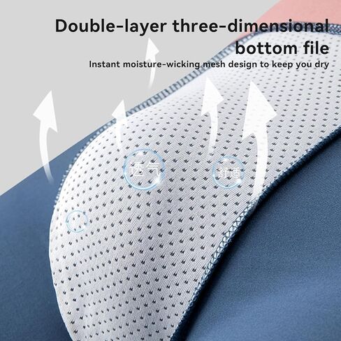 Men's Breathable Mesh Underwear Support Pouch Men's Boxer Brief,Anti-Chafing,Moisture-Wicking in Saudi Arabia