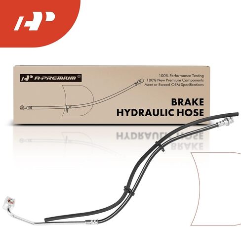 A-Premium Front Passenger Brake Hydraulic Hose Compatible with Select Ford Models - F-450 F450 Super Duty, F-550 F550 Super Duty, 1999-2004 - Replace# 3C3Z2078EA in Saudi Arabia