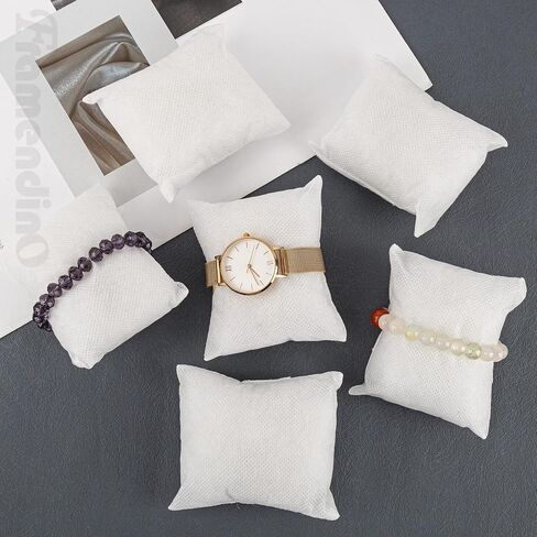 Framendino, 20 Pack Non Woven Bracelet Watch Pillow Display for Jewelry Black in Saudi Arabia