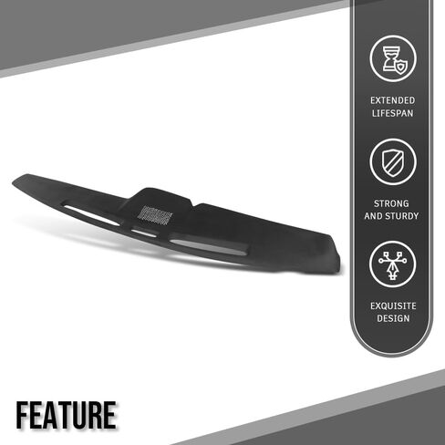 G-PLUS Dash Cover Dashboard Panel Compatible with Ford F100 F150 F250 F350 Bronco 1980 1981 1982 1983 1984 1985 1986 Black in Saudi Arabia