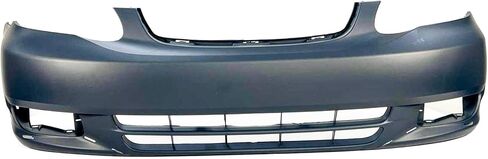 FitParts متوافق مع غطاء المصد الأمامي 2003-2004 Toyota Corolla S Sedan 03-04. جديدة ومعدة وجاهزة للطلاء. مع فتحات مصابيح الضباب. بدون فتحات مستشعر مساعد ركن السيارة 5211902916 TO1000241 in Saudi Arabia