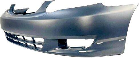 FitParts متوافق مع غطاء المصد الأمامي 2003-2004 Toyota Corolla S Sedan 03-04. جديدة ومعدة وجاهزة للطلاء. مع فتحات مصابيح الضباب. بدون فتحات مستشعر مساعد ركن السيارة 5211902916 TO1000241 in Saudi Arabia
