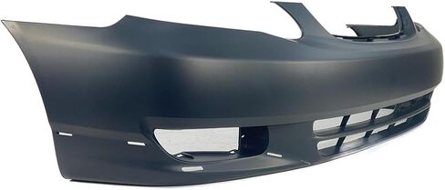 FitParts متوافق مع غطاء المصد الأمامي 2003-2004 Toyota Corolla S Sedan 03-04. جديدة ومعدة وجاهزة للطلاء. مع فتحات مصابيح الضباب. بدون فتحات مستشعر مساعد ركن السيارة 5211902916 TO1000241 in Saudi Arabia