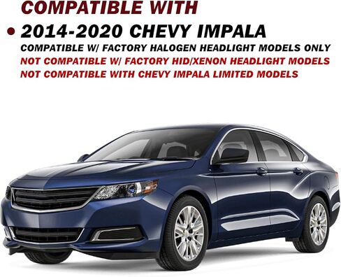 JSBOYAT ضوء الذيل الهالوجين يناسب 2014-2020 Chevy Impala الضوء الخلفي الخارجي مع مجموعة المصابيح الخلفية OE استبدال مباشر لمصباح الفرامل الذيل الجانب الأيسر للسائق GM2804116 84247728 in Saudi Arabia