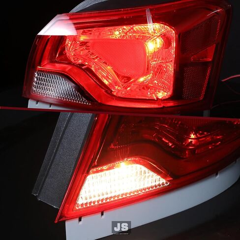 JSBOYAT ضوء الذيل الهالوجين يناسب 2014-2020 Chevy Impala الضوء الخلفي الخارجي مع مجموعة المصابيح الخلفية OE استبدال مباشر لمصباح الفرامل الذيل الجانب الأيسر للسائق GM2804116 84247728 in Saudi Arabia