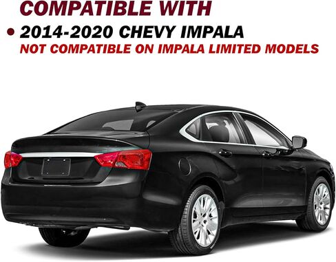 JSBOYAT ضوء الذيل الهالوجين يناسب 2014-2020 Chevy Impala الضوء الخلفي الخارجي مع مجموعة المصابيح الخلفية OE استبدال مباشر لمصباح الفرامل الذيل الجانب الأيسر للسائق GM2804116 84247728 in Saudi Arabia