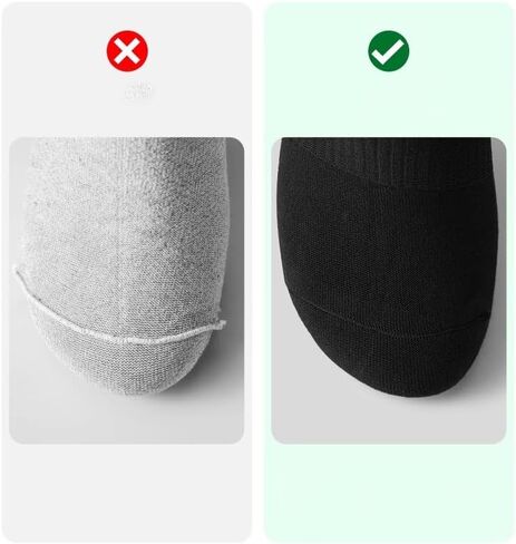 جوارب رياضية مبطنة للرجال من Essentials مع جوارب رياضية قطنية مضغوطة للجري ومريحة وناعمة ومسامية للرجال in Saudi Arabia