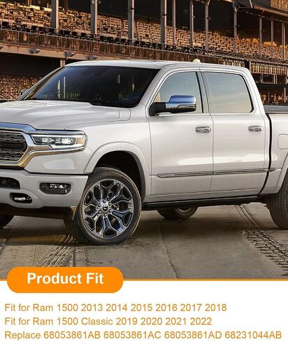 مستشعر سرعة العجلات ABS أمامي وخلفي مناسب لـ Ram 1500 2013-2018 Ram 1500 Classic 2019-2022 استبدال 68053861AB 68053861AC 68053861AD 68231044AB، مستشعر سرعة العجلة 4 قطع in Saudi Arabia
