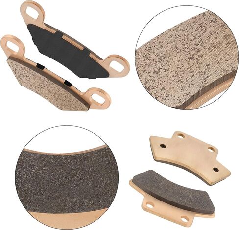 Front Rear Brake Pads Sintered for Polaris Trail Blazer 250 Big Boss 250 300 350L 400L 500 Sportsman Scrambler 400 500 Trail Boss 300 Xplorer Xpress 300 400 Magnum 425 Sport 1988-1999 2200464 2200901 in Saudi Arabia