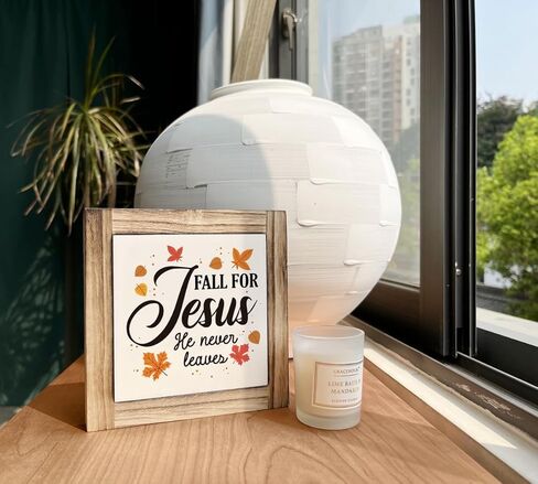 علامة سقوط الخشب، ديكور الخريف، ديكور مكتب لويحات خشبية مربعة، علامة سقوط مضحكة، فن الطاولة الخشبية، علامة ديكور مكتب على الطراز الريفي، ديكور موضوع الخريف للمنزل، أفلام مخيفة، سترات مريحة من توابل اليقطين... in Kuwait