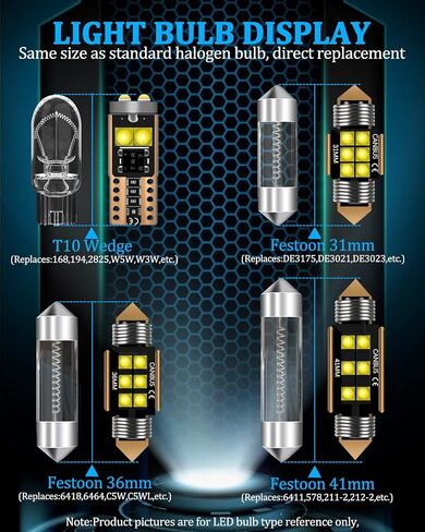 BMT xms 15 Piece LED Interior Light Kit for Toyota Highlander 2014 2015 2016 2017 2018 2019 Interior LED Lights Bulbs Package Kit Map Dome License Plate Lights Install Tool in Saudi Arabia