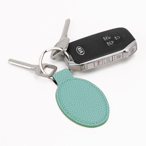 LaserGram Oval Keychain, Low Wing Airplane, Personalized Engraving Included (Green) in Kuwait