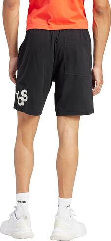 adidas Men's Graphic Printed Shorts, Black in Saudi Arabia