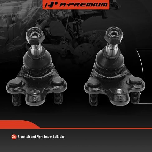 A-Premium 2 x Front Lower Ball Joint, Compatible with Toyota Corolla 2009-2019, Matrix 2009-2013 & Scion tC 2005-2010 in Saudi Arabia