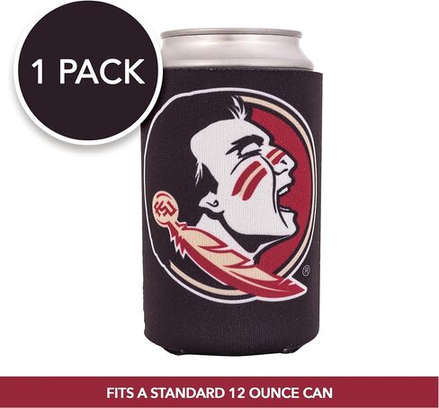 Can Desert Cactus Florida Can University Can Insulator Beverage Cooler 1 Pack Foam Beverage حامل Seminoles FSU (علبة 1 حزمة - التصميم ب) in Saudi Arabia