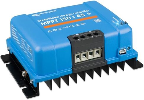 Victron Energy SmartSolar MPPT Solar Charge Controller (Bluetooth) - Charge Controllers for Solar Panels - 150V, 45 amp, 12/24/36/48-Volt in Kuwait