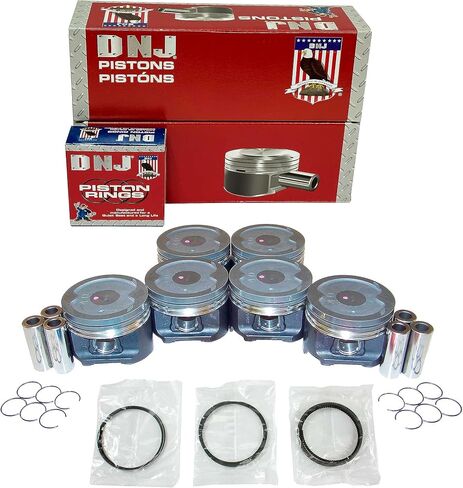DNJ PRK967 Piston and Ring Kit For 1993-1997 Lexus Toyota Land Cruiser LX450 4.5L L6 DOHC 24V Naturally Aspirated 1FZ-FE in Saudi Arabia