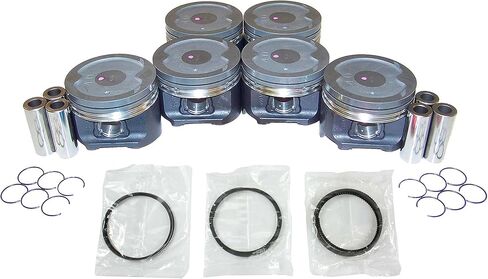 DNJ PRK967 Piston and Ring Kit For 1993-1997 Lexus Toyota Land Cruiser LX450 4.5L L6 DOHC 24V Naturally Aspirated 1FZ-FE in Saudi Arabia