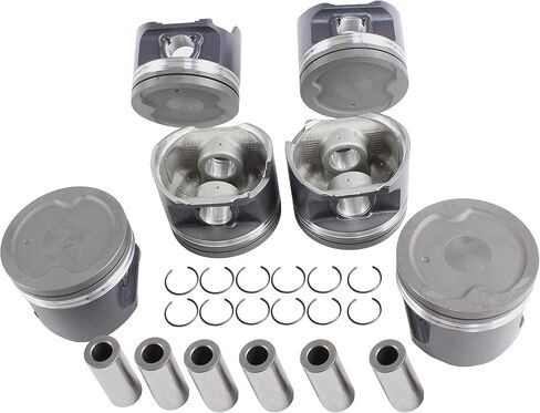 DNJ PRK967 Piston and Ring Kit For 1993-1997 Lexus Toyota Land Cruiser LX450 4.5L L6 DOHC 24V Naturally Aspirated 1FZ-FE in Saudi Arabia