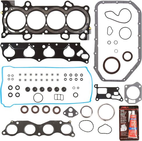 MA-9761298783-2 Full Gasket Set Pistons Bearings Compatible With/For 06-11 Honda Civic Si 2.0L DOHC K20Z3 in Saudi Arabia