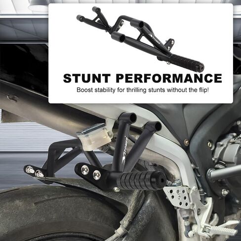 Xitomer Steel Peg Sub Cage Support Stunt Fit for CBR600RR 2007-2012 Rear Footrests Step Plate Stunt Passenger Peg Guard in Saudi Arabia