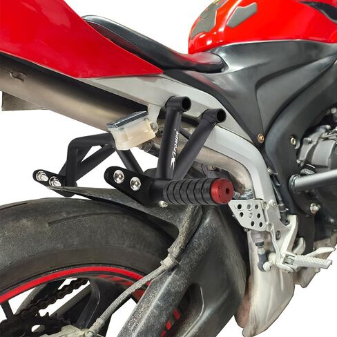 Xitomer Steel Peg Sub Cage Support Stunt Fit for CBR600RR 2007-2012 Rear Footrests Step Plate Stunt Passenger Peg Guard in Saudi Arabia