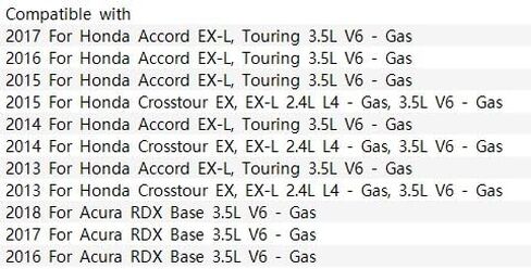 16400-5G0-A01 164005G0A01 GMF5A صمام جسم الخانق متوافق مع Honda Accord Crosstour 2013-2017 متوافق مع Acura RDX 2016-2018 in Saudi Arabia