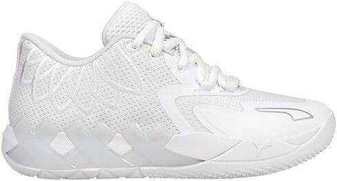 PUMA Kids Boys X Lamelo Ball Mb.01 Lo Basketball Sneakers Shoes - White in Saudi Arabia
