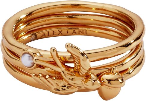 Alex and Ani Woodland Stacking Ring Set of 3 in Saudi Arabia