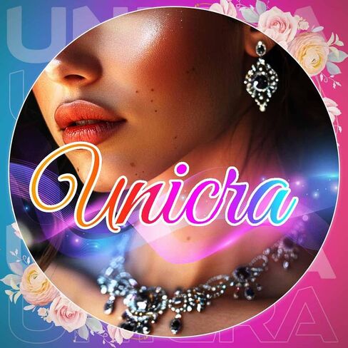 Unicra Rhinestone Bridal Wedding Jewelry Set Silver Necklace Earrings Sets Formal Prom Costume Jewelry Sets for Women and Brides in Saudi Arabia