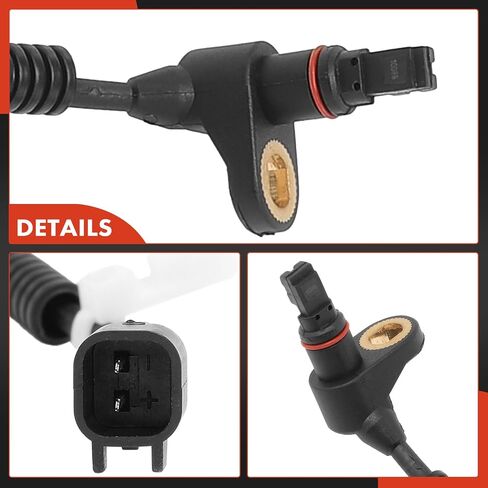 A-Premium ABS Wheel Speed Sensor Compatible with Jeep Models - Liberty 2002-2004/2006-2007 - Front Right Passenger Side, Replace# 52128694AB, 52128694AD in Saudi Arabia