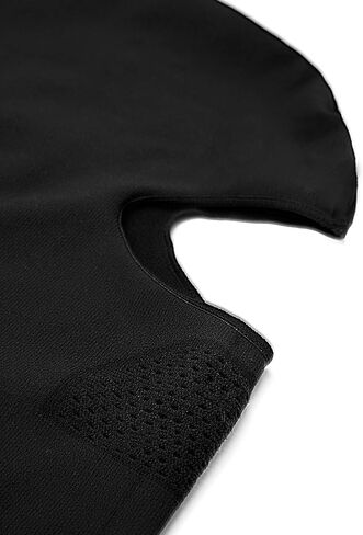 E4M Men’s Thermals Top and Bottom Set - Men’s Long Johns with Ski Mask, Black in Saudi Arabia