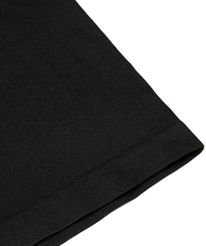 E4M Men’s Thermals Top and Bottom Set - Men’s Long Johns with Ski Mask, Black in Saudi Arabia