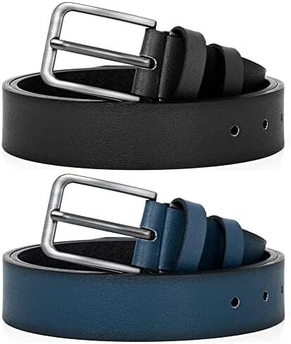 DOOPAI Men's Leather Belt - 1 3/8" Genuine Cowhide Dress Belt for Work, with Quick-Size Adjuster Golf & Casual in Saudi Arabia