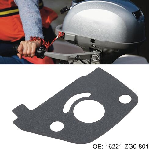 2 قطعة جوانات محرك القارب المكربن ​​16221-ZG0-801 متوافق مع هوندا 2HP 2.3HP BF2.3 Carb خارجي 1997-2006 in Saudi Arabia